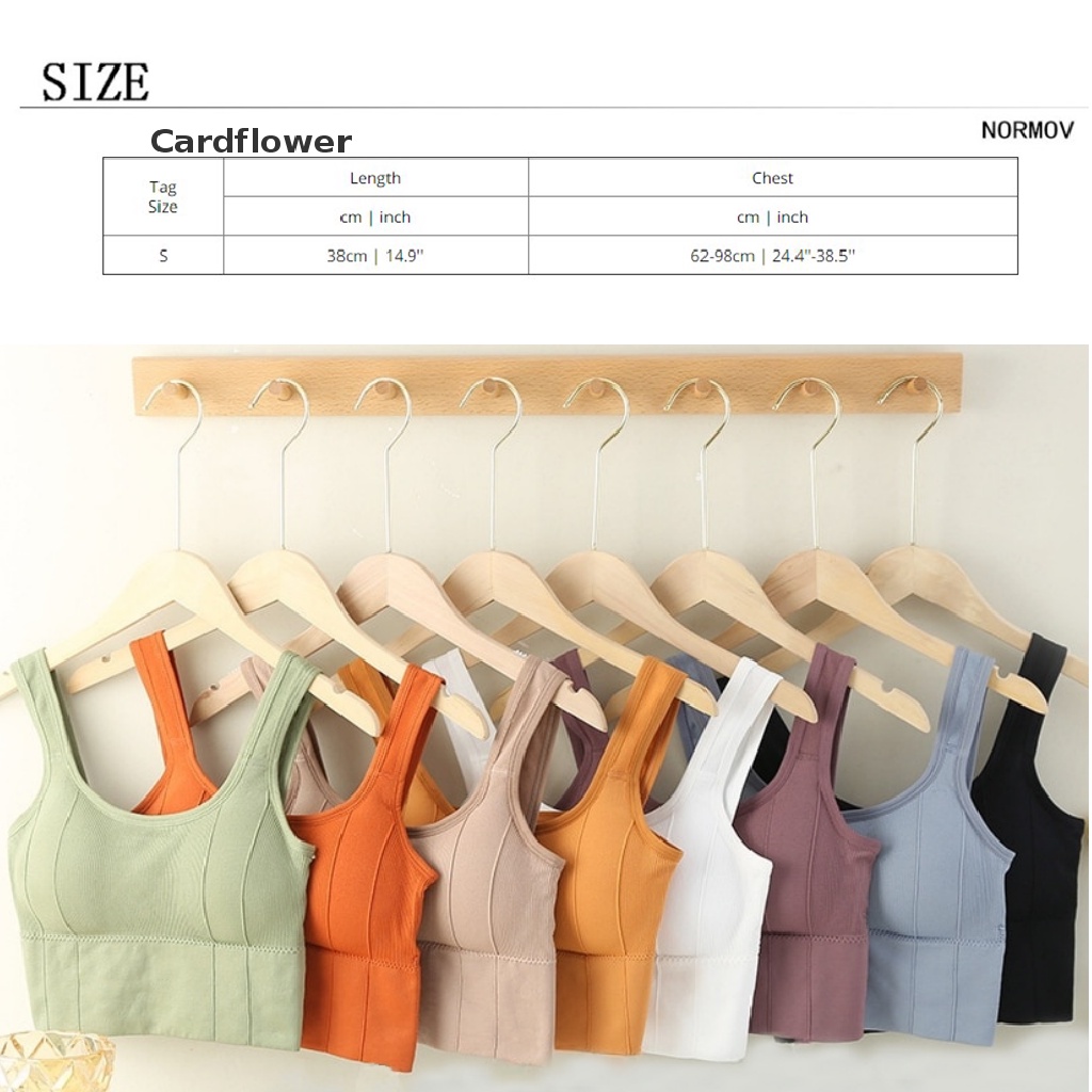 < Cardflower > Áo Không Tay Lót Trong Và Ngoài Thoáng Khí Phong Cách Mới Mùa Hè Không Gọng Thép Đang Giảm Giá