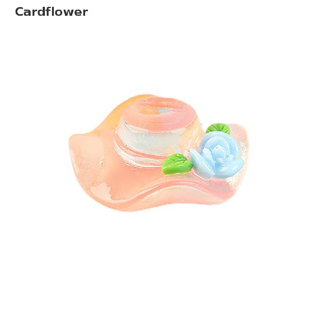 < Cardflower > Set 5 Nắp Nhựa Phát Quang Trang Trí Nghệ Thuật DIY