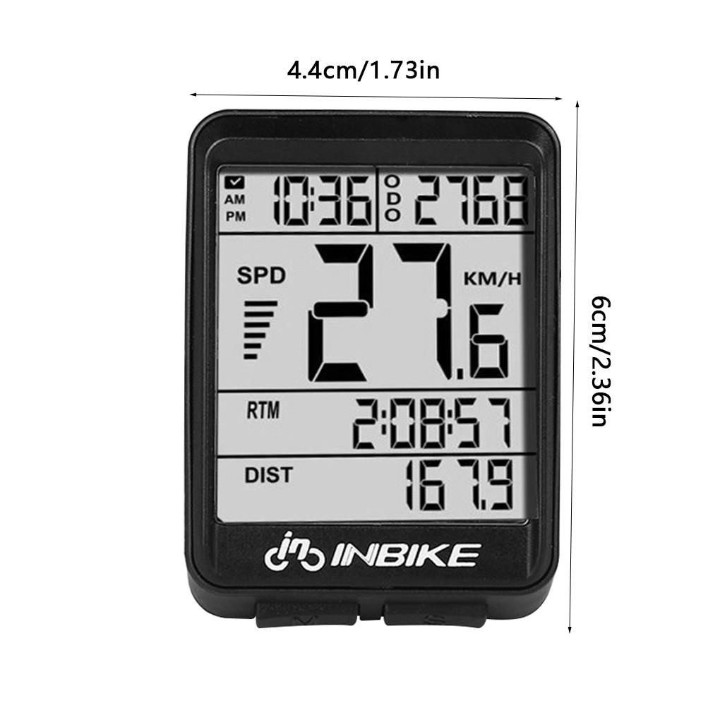 Đồng Hồ Đo Tốc Độ Không Dây Kỹ Thuật Số Cho Xe Đạp