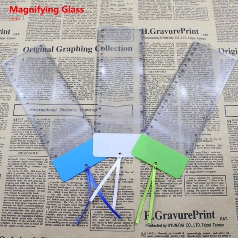 Thẻ Đánh Dấu Trang Sách Cầm Tay Phóng Đại Bằng PVC