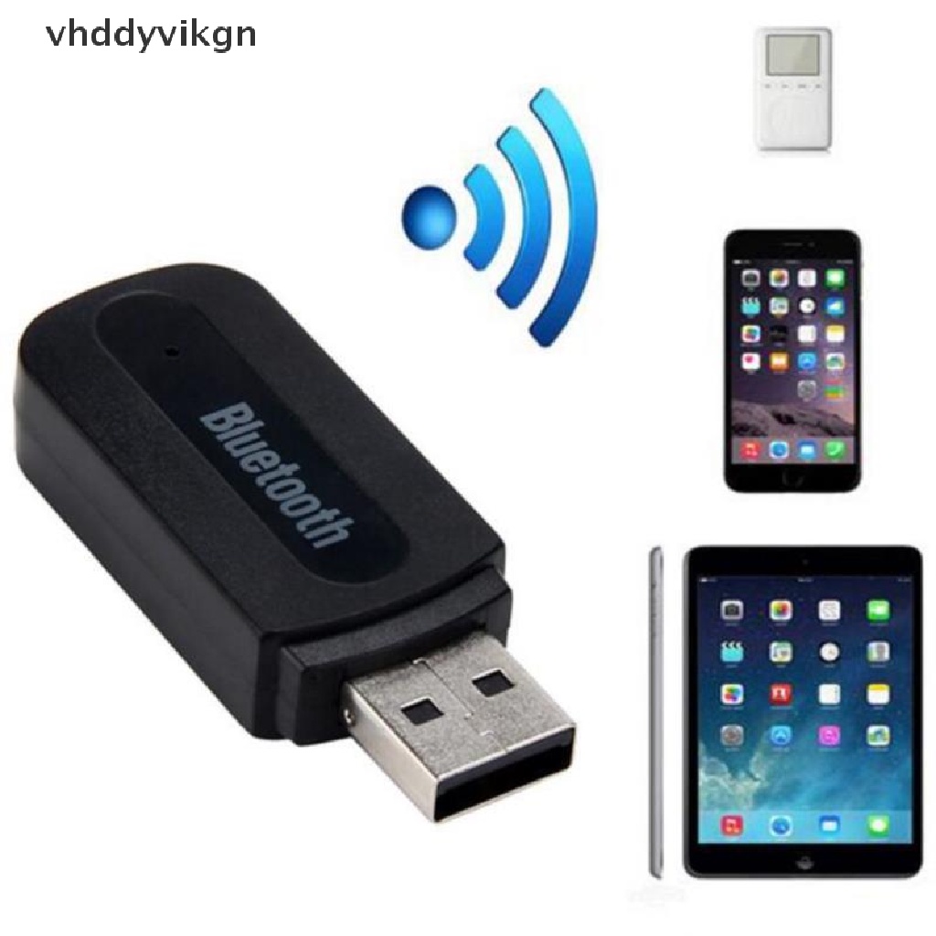 Usb Nhận Tín Hiệu Bluetooth Jack 3.5mm Cho Xe Ô Tô