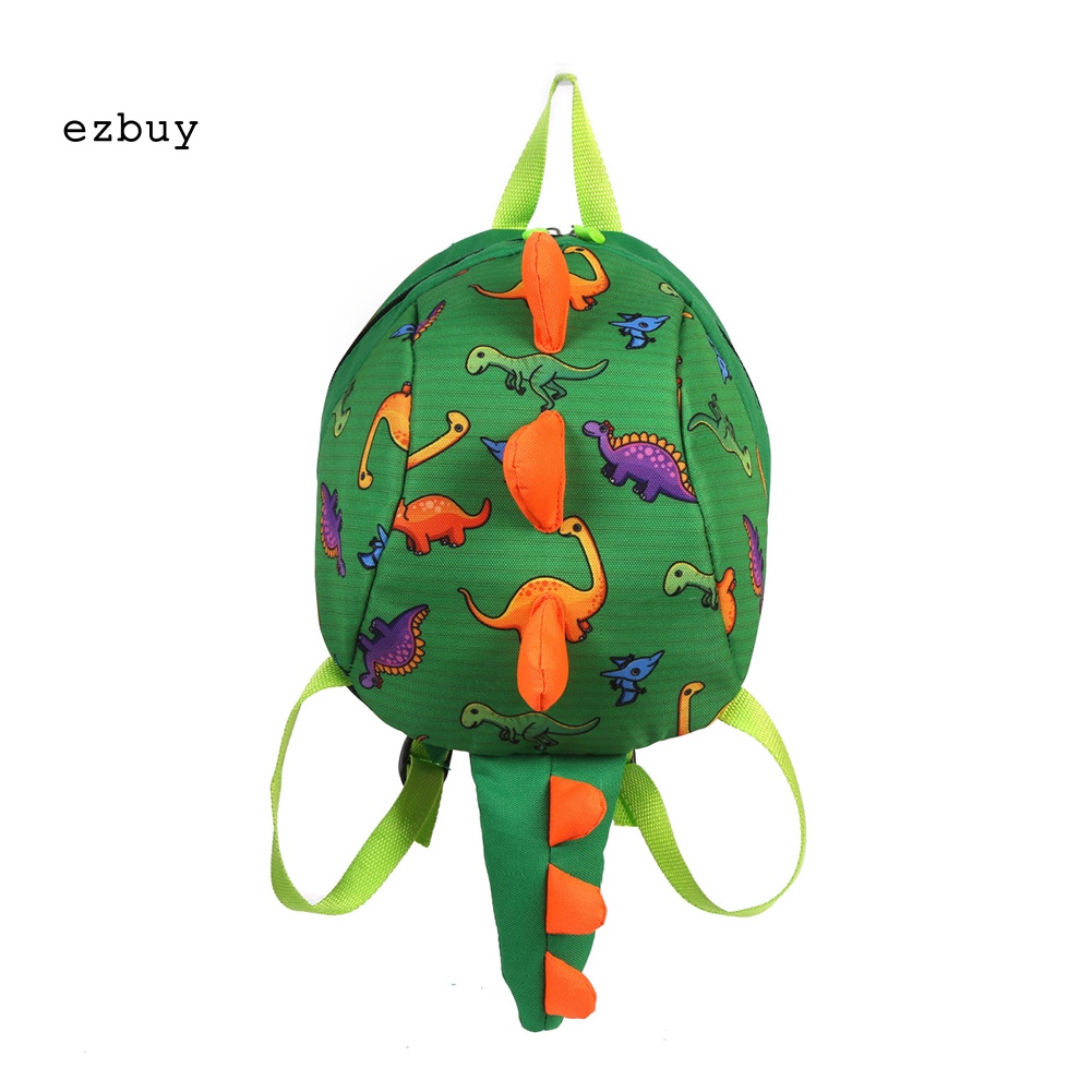 Ba Lô Khủng Long Đáng Yêu Chống Thất Lạc Kèm Dây Dắt Cho Bé