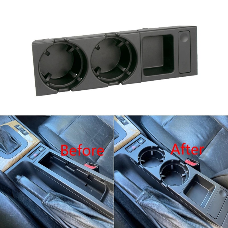 Khay Đựng Cốc Nước / Tiền Xu Gắn Bảng Điều Khiển Trung Tâm Xe Hơi BMW 3 Series E46 318 320 325 1998-2006 51168217853