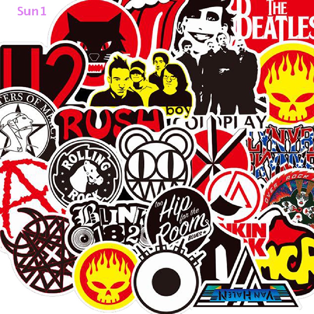Bộ 100 Sticker Graffiti Sun1 &gt; 100 Miếng Dán Trang Trí Ván Trượt / Laptop / Xe Đạp / Xe Hơi