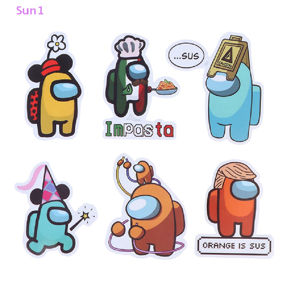 Set 50 Miếng Dán Graffiti Chống Nước Trang Trí Xe Hơi / Ván Trượt / Laptop / Hành Lý