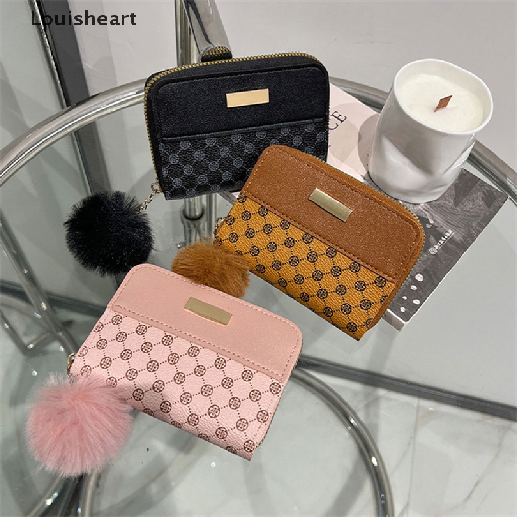 Ví Louisheart Nhỏ Xinh Phối Khóa Kéo Đựng Tiền / Thẻ Cho Nữ