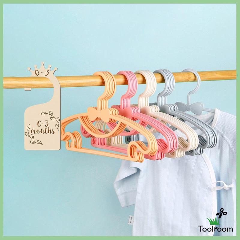 Set 7 Dụng Cụ Chia Ngăn Tủ Quần Áo Em Bé Sử Dụng Hàng Ngày