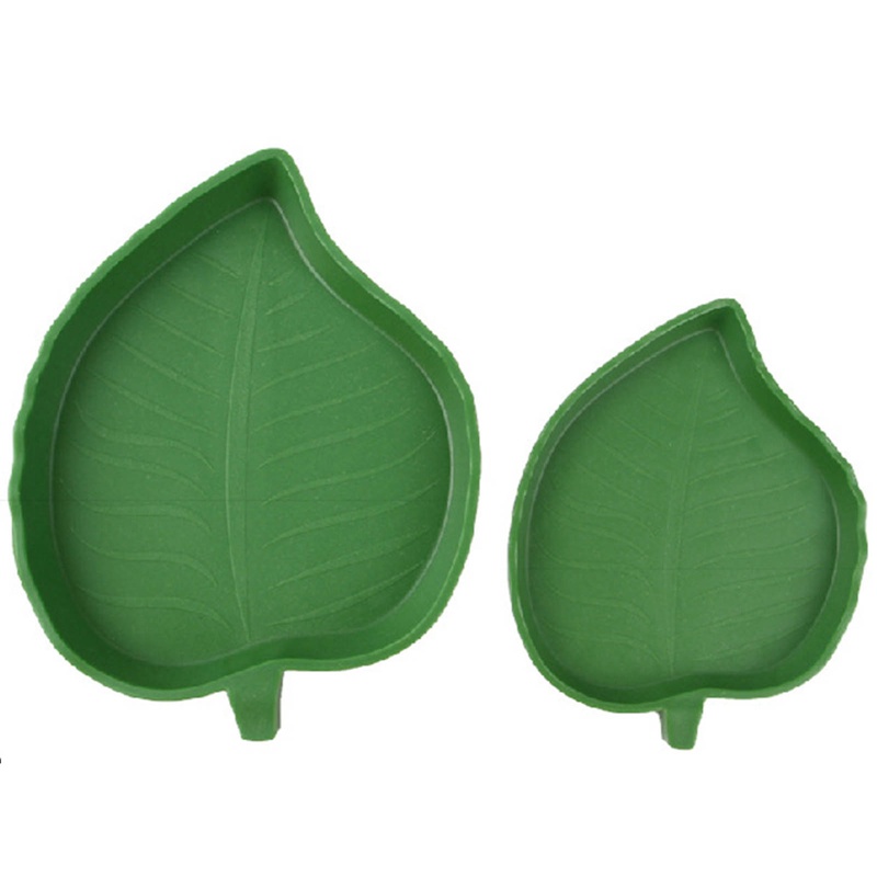 Jjiuad Đĩa Đựng Thức Ăn Nước Uống Bằng Nhựa Cỡ Nhỏ Phong Cách Mới Cho Thú Cưng Bò Sát / Rùa / Bò Sát