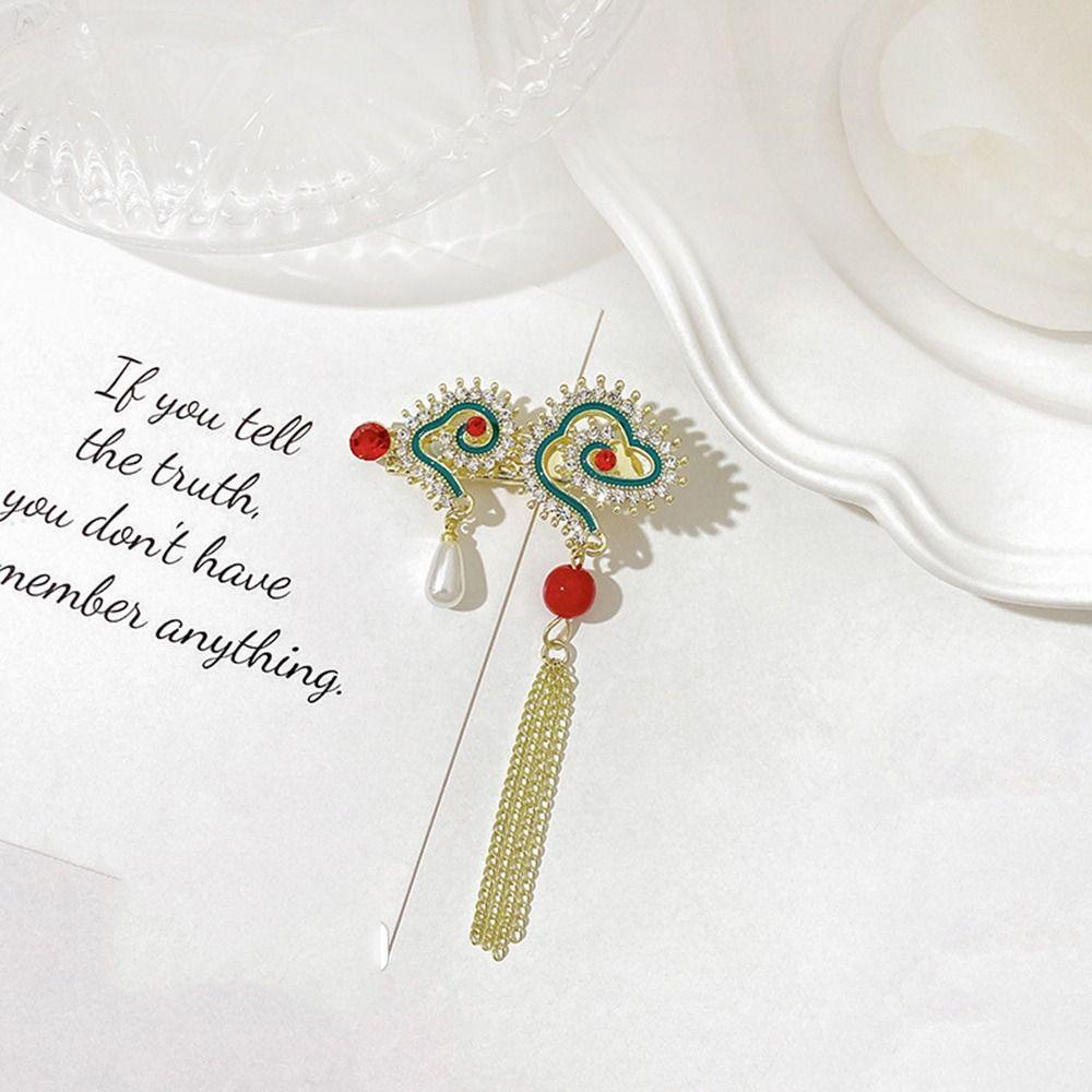 Trâm Cài Tóc Đuôi Ngựa Phong Cách Trung Hoa Cổ Điển Thanh Lịch Cho Nữ WMES15H