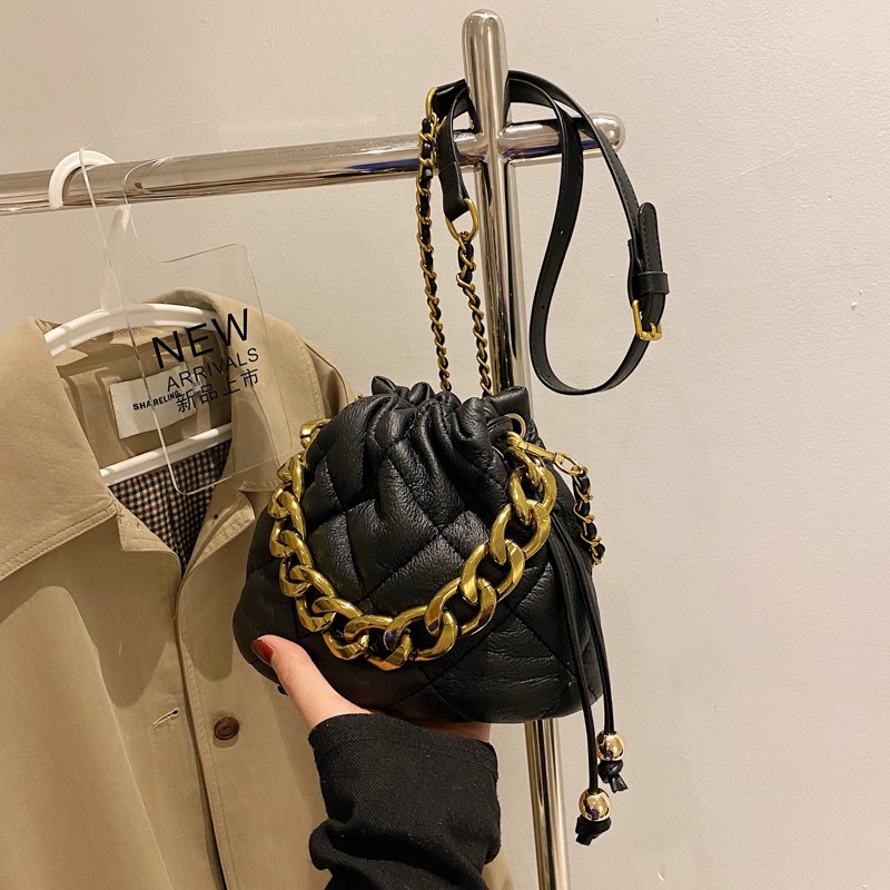 Túi Đeo Chéo Đính Đá Phong Cách Hàn Quốc Dễ Phối Đồ