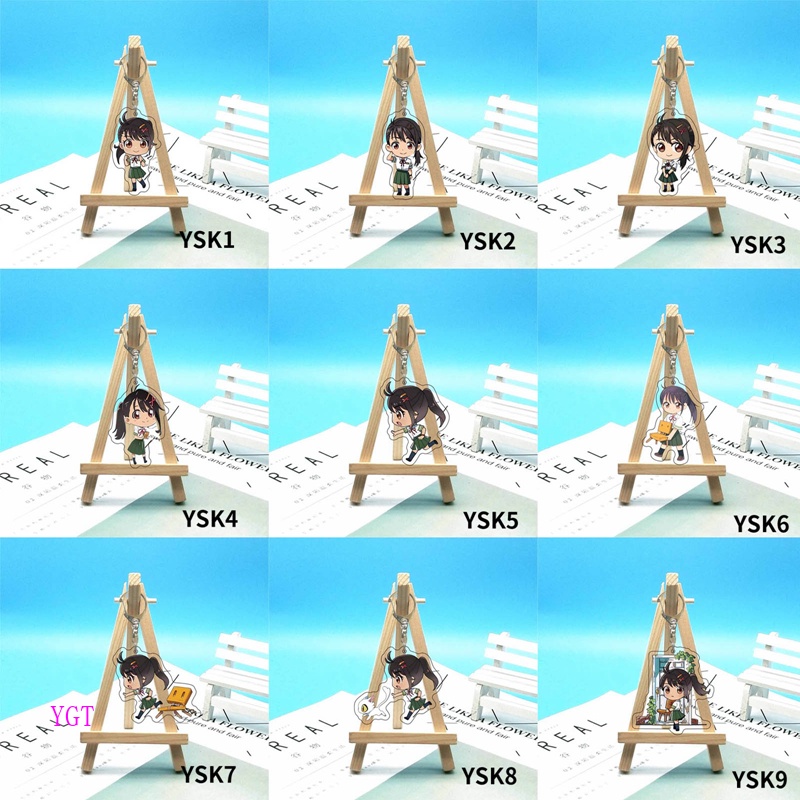 Ygt Móc Chìa Khóa Bằng Acrylic Hai Mặt Hình Nhân Vật Suzume No Tojimari Suzume Iwato Cat Munakata Sota