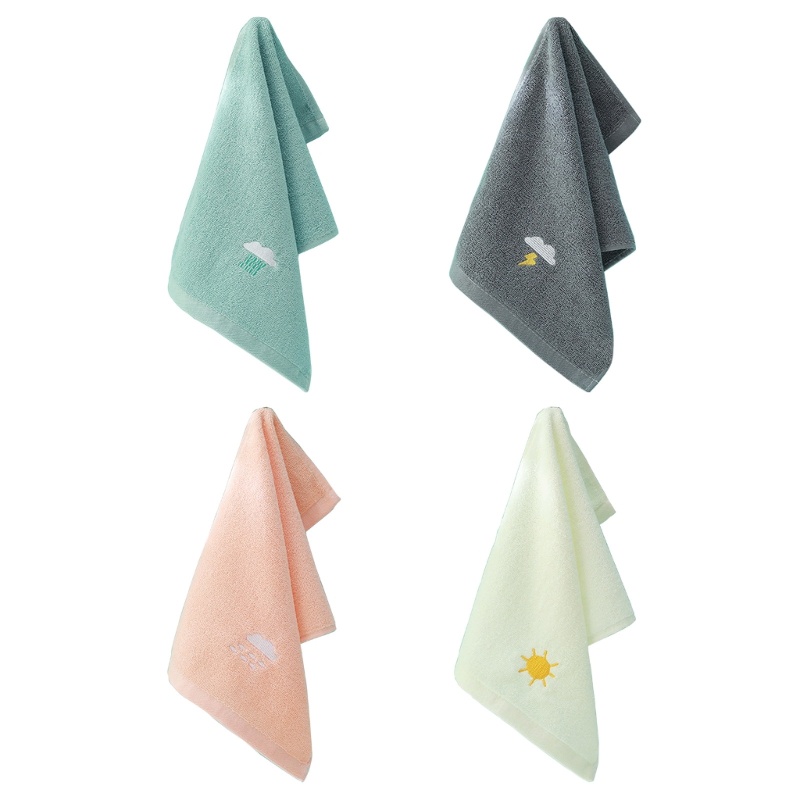 Khăn Tắm Cotton In Họa Tiết Hoạt Hình Dễ Thương Cho Bé Trai + Gái