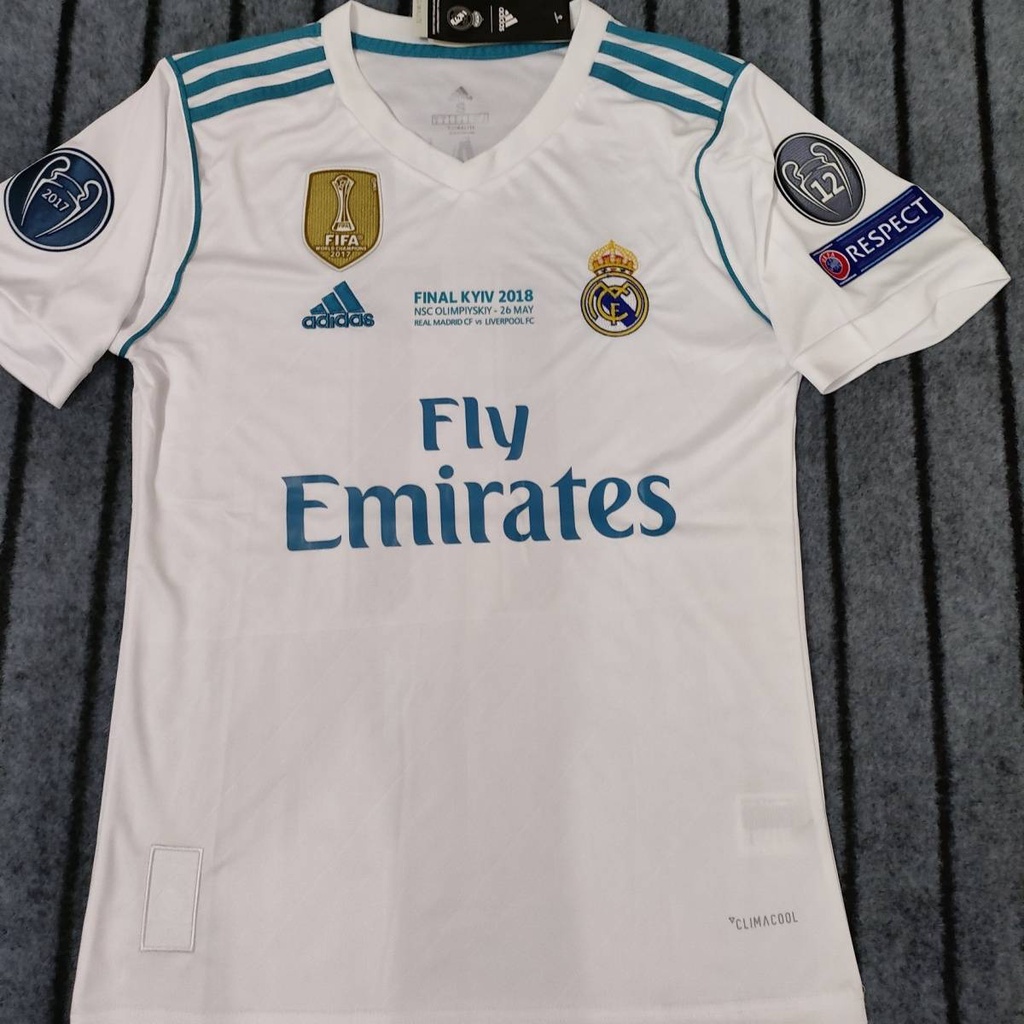 Bộ Đồ Đồng Phục Bóng Đá 2017-18 17-18 7 Ronaldo Phong Cách Retro