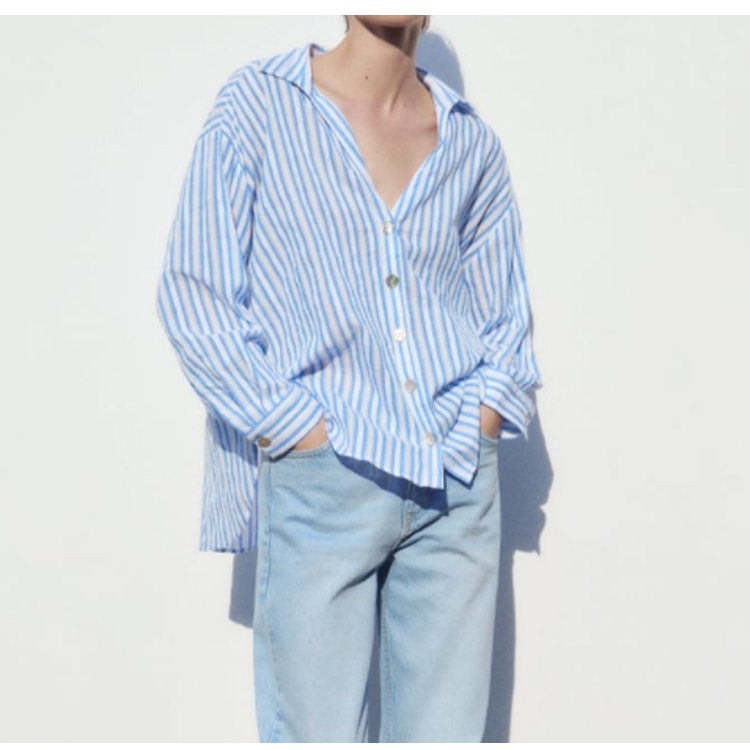 Áo Sơ Mi Tay Dài Cổ Chữ v Phối Ren Dáng Rộng Phong Cách Thời Trang Mùa Xuân Mới 238351023