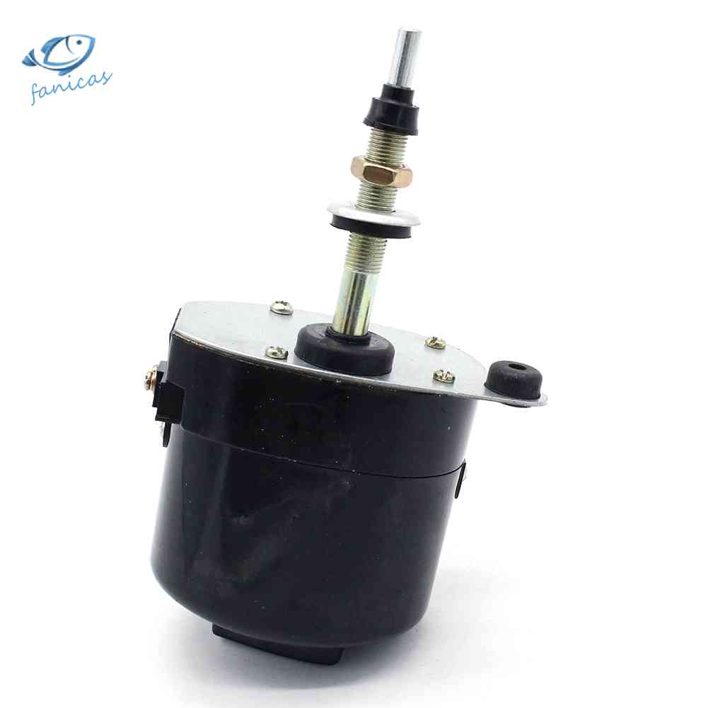 Cần Gạt Nước 12V 105 Độ Chuyên Dụng Cho Kính Chắn Gió Xe Máy Kéo