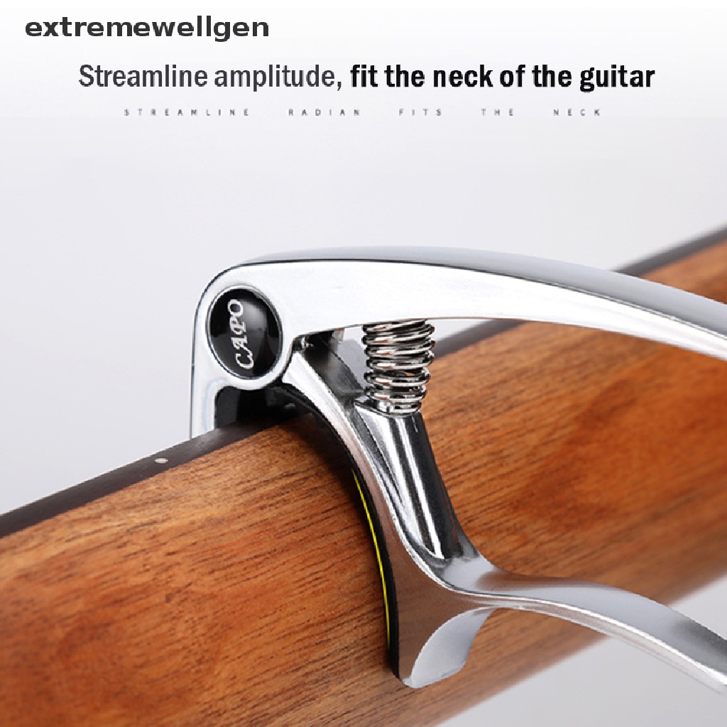Kẹp Capo Bằng Kim Loại Cho Đàn Guitar Acoustic / Điện / Cổ Điển