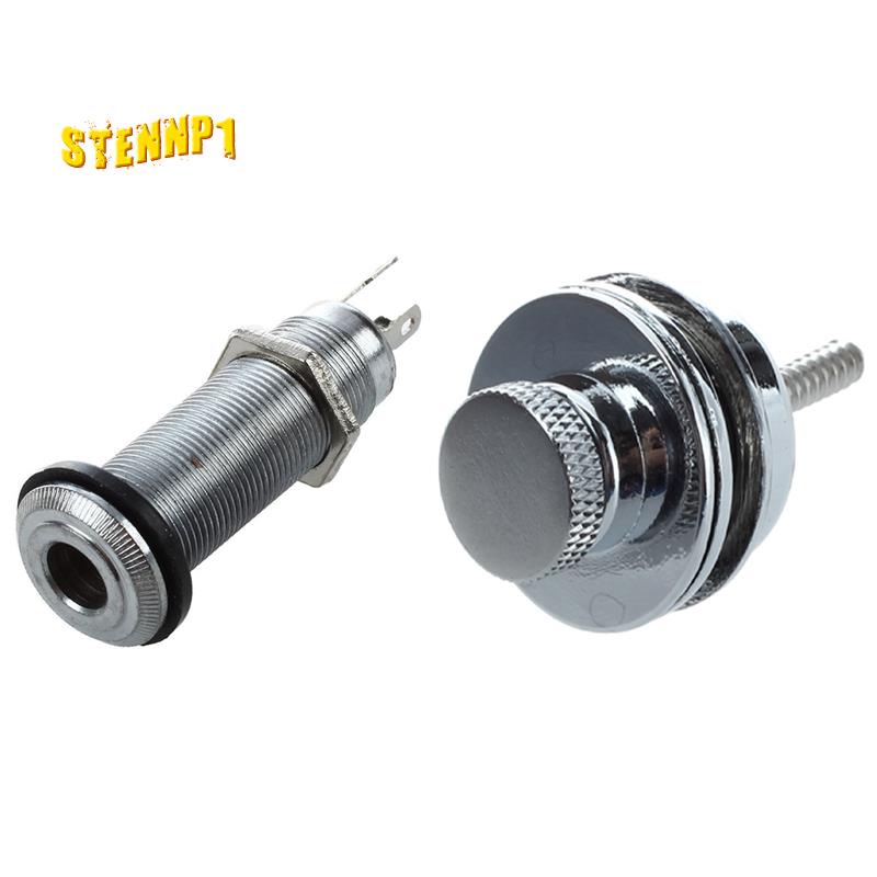 1 Khóa Dây Đeo Bằng Chrome &amp; 1 Giắc Cắm Xi Lanh 1 / 4 Inch