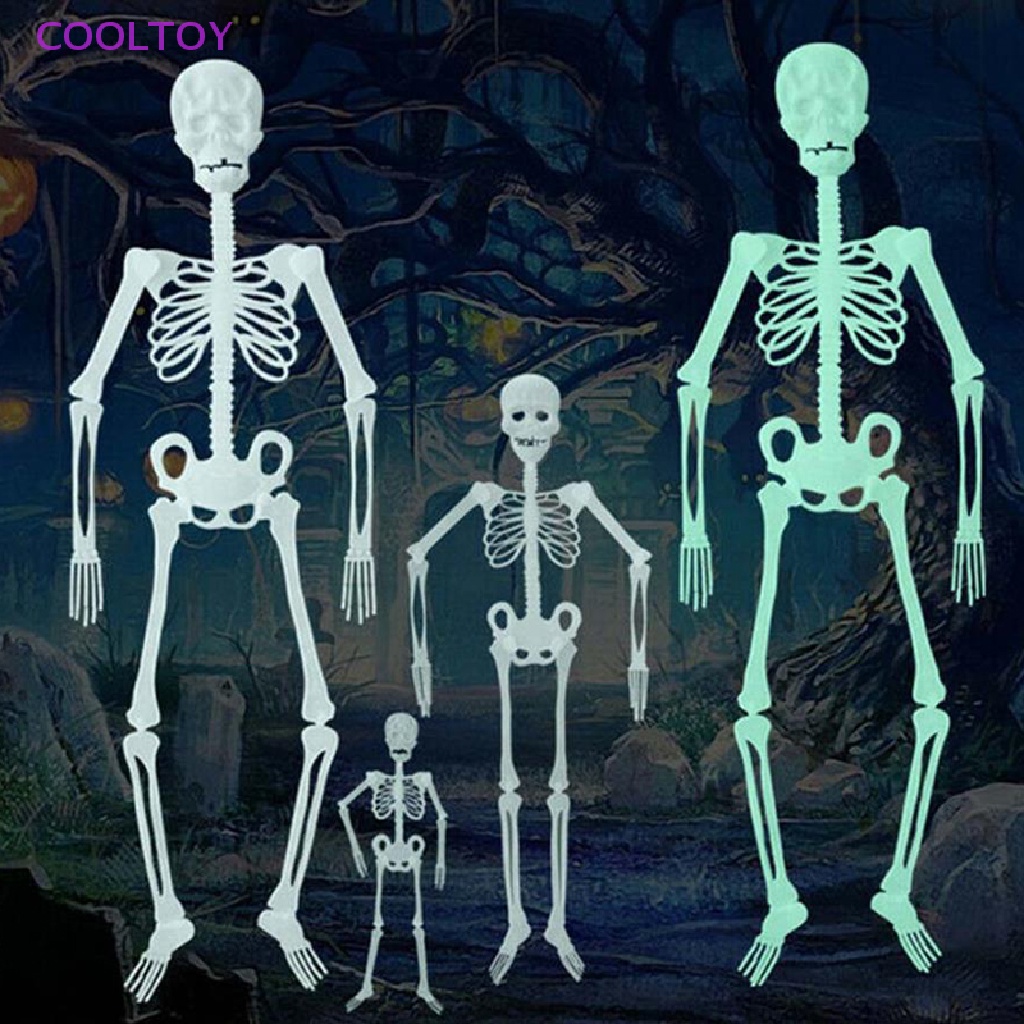 Bộ Xương Người Giả 32 / 90 / 150cm Trang Trí Halloween