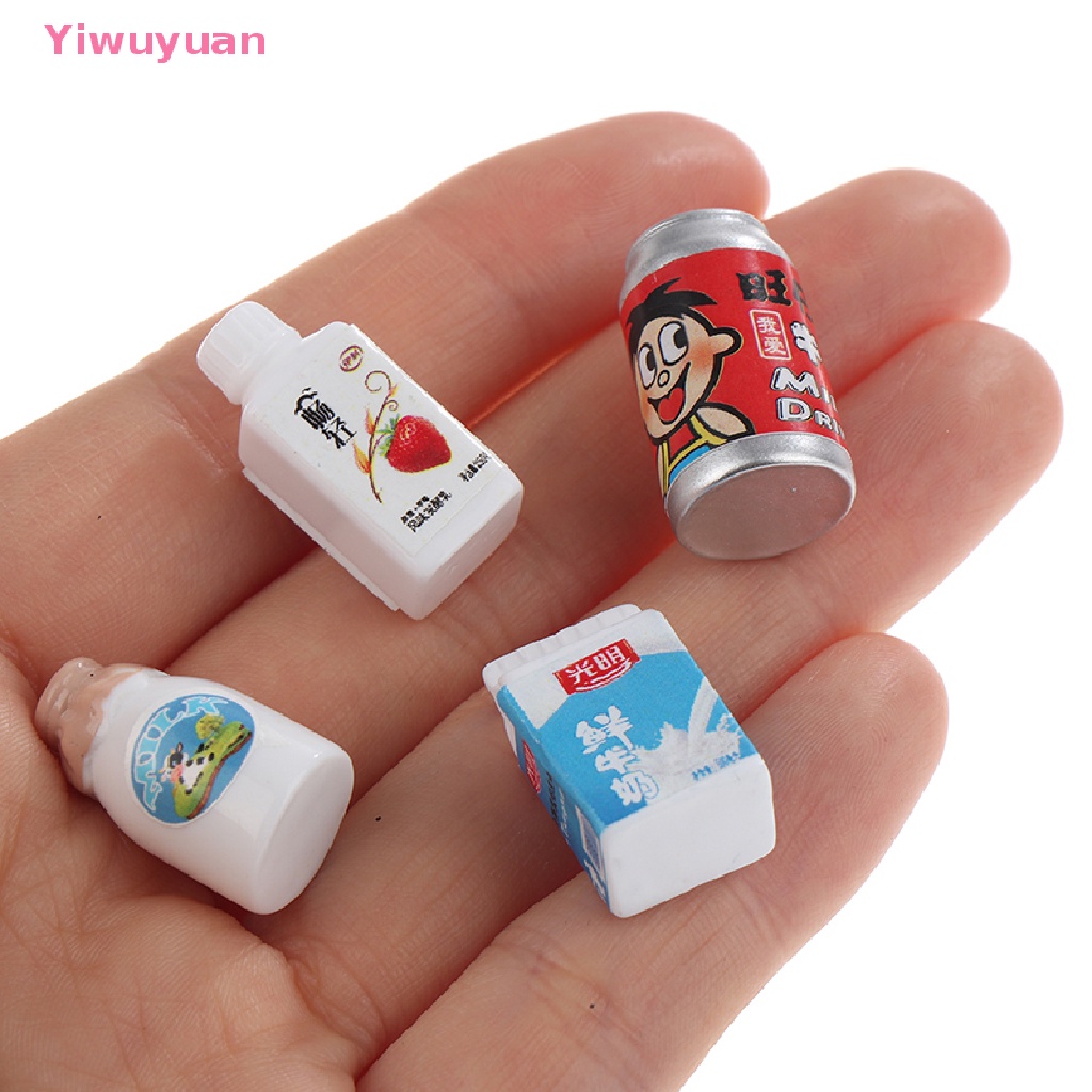1 Bộ Bình Sữa Đồ Chơi Búp Bê Mini DIY Mới Cho Bé < Yiwuyuan > 1Set