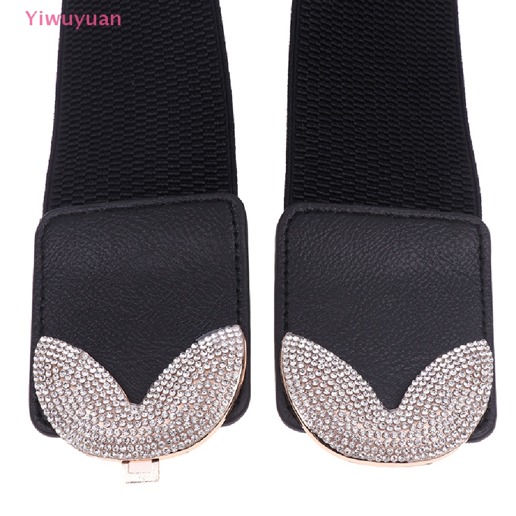 Thắt Lưng Co Giãn Đính Đá Trang Trí Đầm Nữ Mới