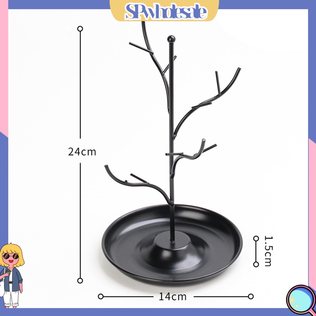 <SPwholesale> Giá Đỡ Trưng Bày Trang Sức Hình Nhánh Cây Bằng Sắt Rèn Luyện Sắp X