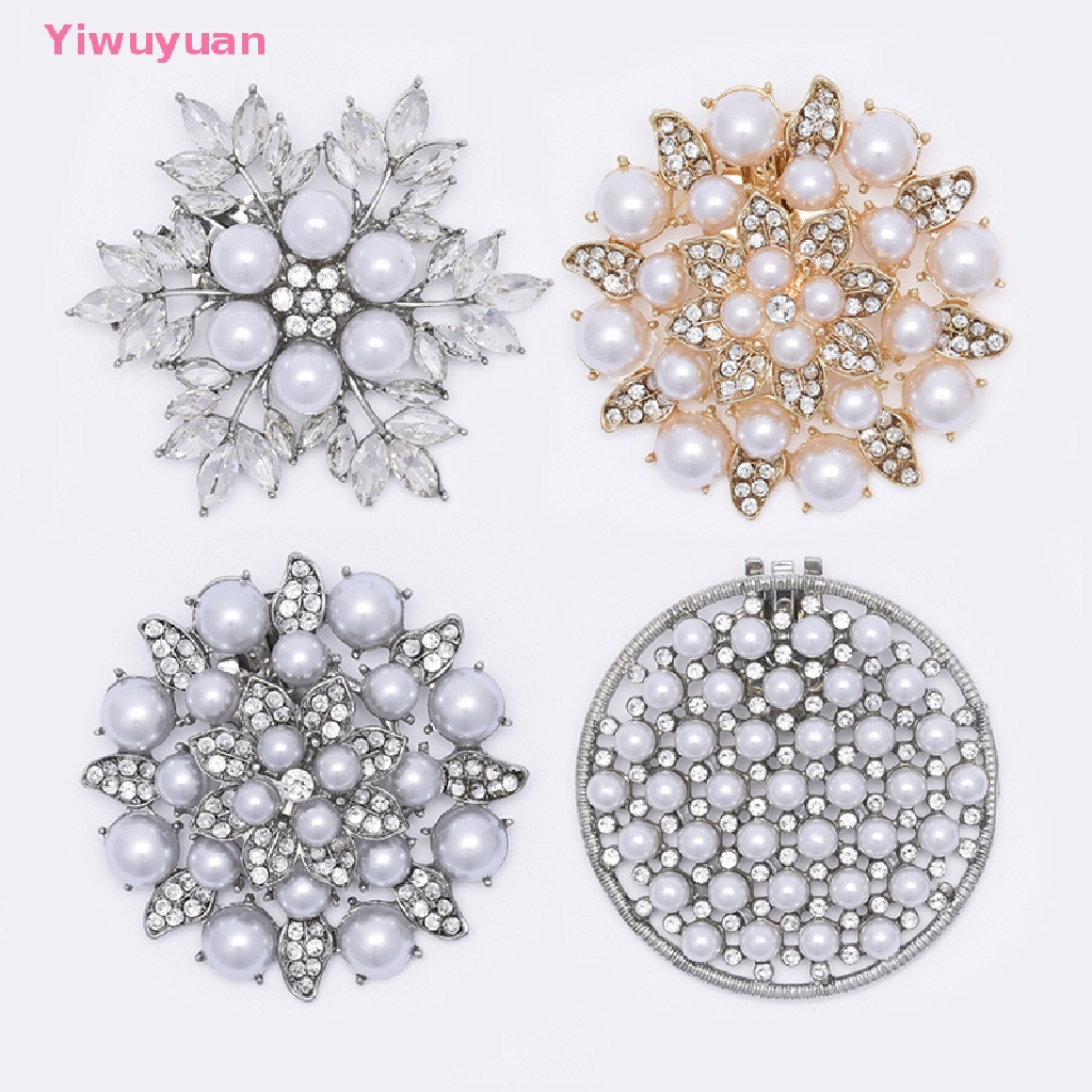 1 Cặp Kẹp Đính Đá Trang Trí Giày Cao Gót Cho Cô Dâu Mới