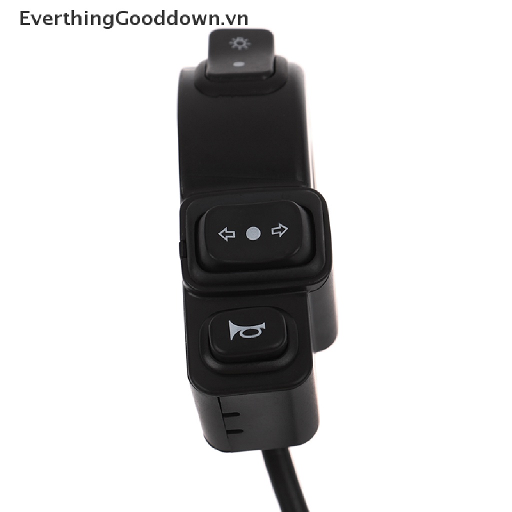 Công Tắc Còi 22mm 3 Trong 1 Cho Xe Máy / Xe Đạp Điện