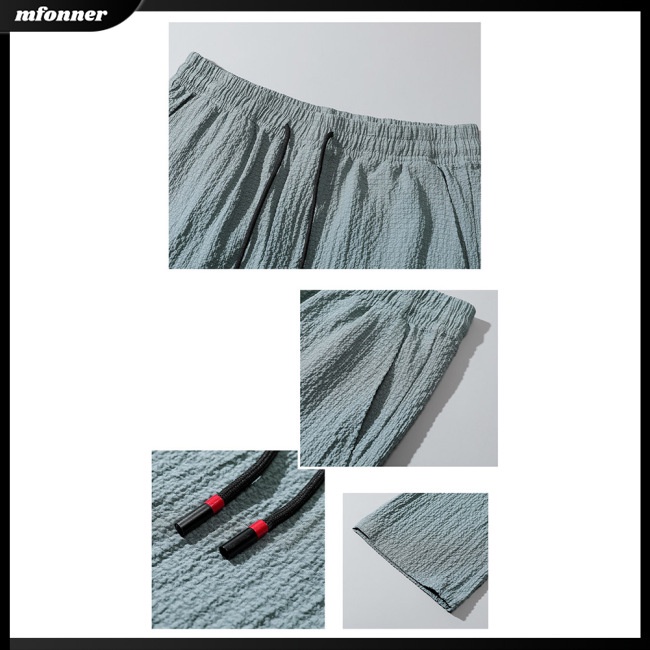 Quần Lửng Lưng Cao Thoáng Khí Thời Trang Mùa Hè Cho Nam