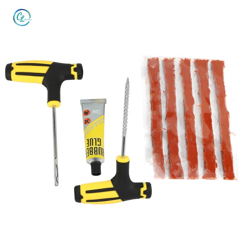 Bộ 8 Dụng Cụ Sửa Chữa Lốp Xe Hơi / Xe Tải / Mô Tô Tiện Lợi