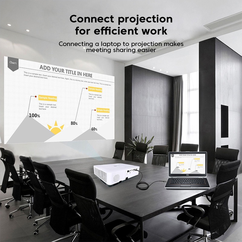 Dây Cáp HDMI 8K 60Hz 2.1 Cho Máy Chiếu HDTV Dài 1 / 2M / 3M / 5M