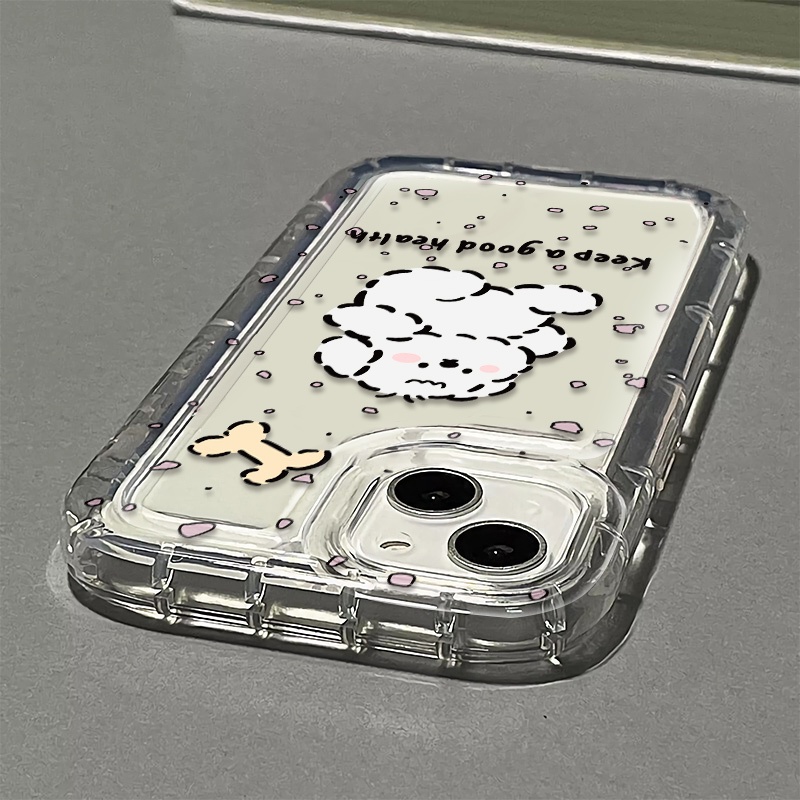 Ốp Điện Thoại Silicon TPU Mềm Trong Suốt Họa Tiết Dễ Thương Cho IPhone 14 13 11 12 Pro XS Max X XR 7 + 8 Plus