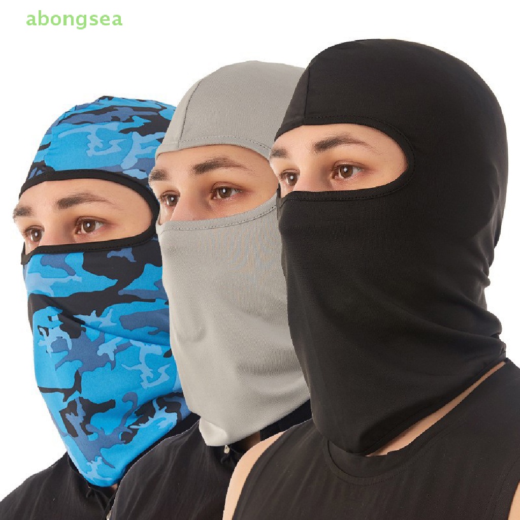 Khẩu Trang Balaclava Che Phủ Toàn Diện Khô Nhanh Dùng Khi Đi Xe Máy Vào Mùa Hè