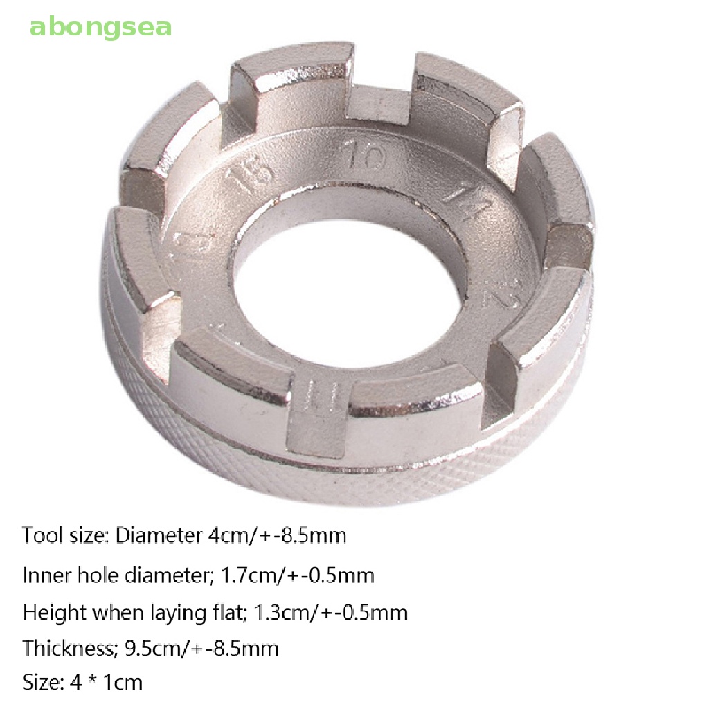 Cờ Lê 8 Rãnh Điều Chỉnh Căm Xe Đạp / Sửa Chữa Tiện Dụng
