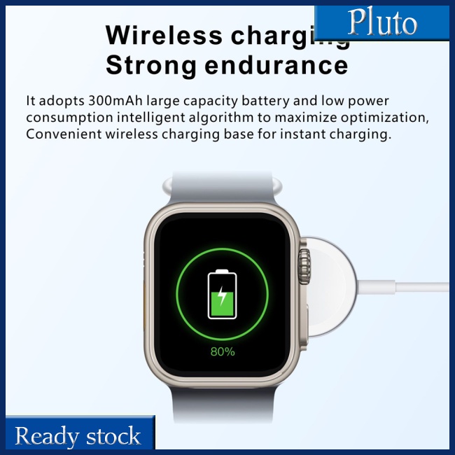 Đồng Hồ Thông Minh Mx8 Bluetooth 5.0 Màn Hình Lớn 2.02-inch Chống Thấm Nước