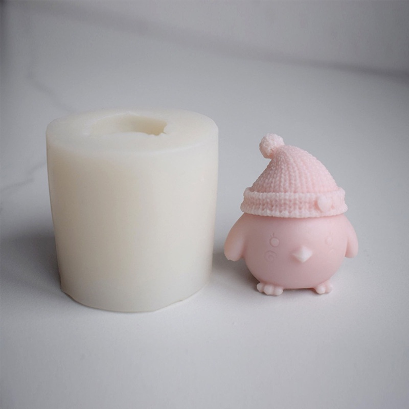 Khuôn Silicon Làm Đồ Thủ Công Hình Gà Hoạt Hình Độc Đáo