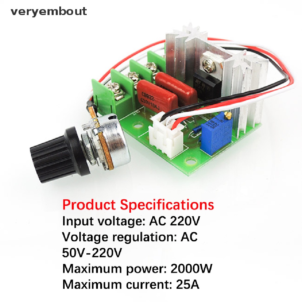 Bộ Điều Chỉnh Điện Áp 2000W Công Suất Cao Chuyên Dụng