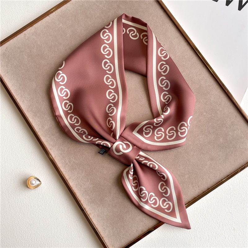 Khăn Quàng Cổ Lụa Hai Lớp Đơn Giản Phong Cách Mới