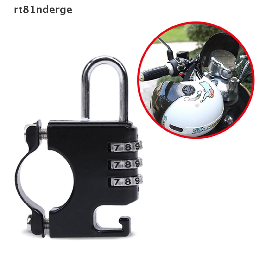 Ổ Khóa Số 3 Số An Toàn Kỹ Thuật Số Gắn Tay Lái Xe Đạp