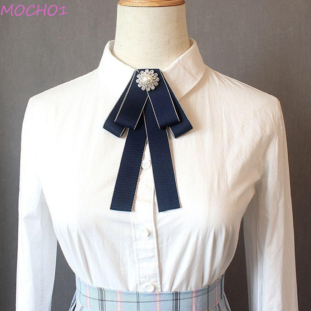 1 Áo Sơ Mi Thắt Nơ Cổ Họa Tiết Bướm Xinh Xắn Cho Nữ|Áo Khoác Cravat Phong Cách Hàn Quốc
