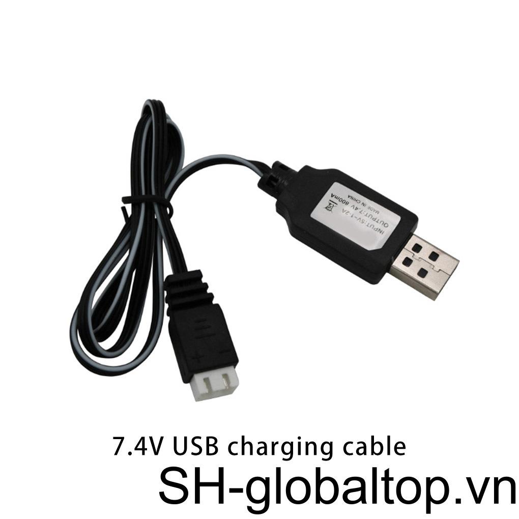 Cáp Sạc Pin Chuyên Nghiệp 7 4V 3 Chấu Bằng ABS Chất Lượng Cao