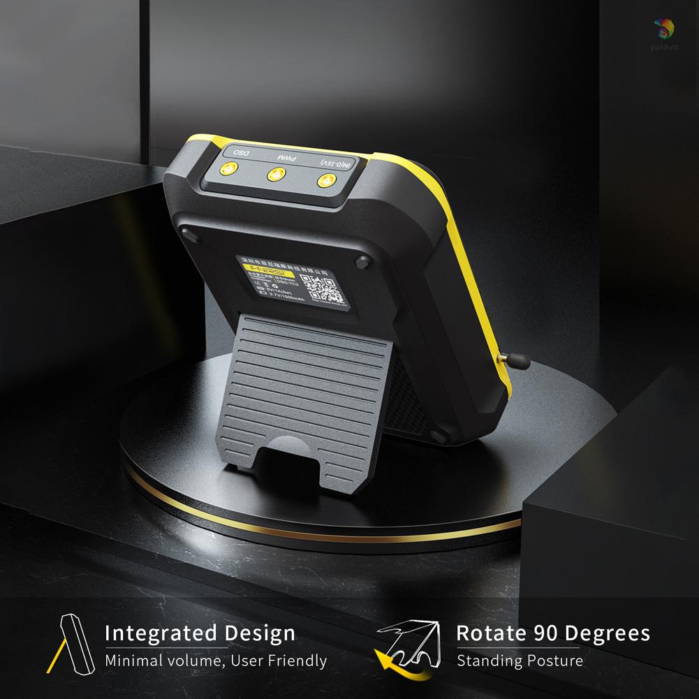 Máy Đo Dao Động Cầm Tay 200kHz Màn Hình Vuông 2.4 Inch Có Đèn Nền Đa Năng