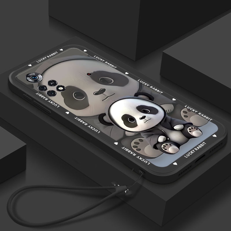 Ốp Điện Thoại Tpu Mềm Hình Gấu Trúc Kung Fu 3D Cho Poco X5 Pro 5G Note 12 Pro 11S 5G 12C Xiaomi Mi 12T 12 Lite K60 K50 Ultra