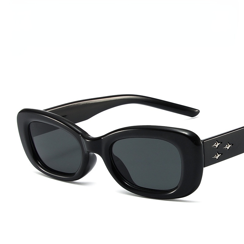 Kính Mát Gọng Vuông Thời Trang Mới Cho Nam Nữ Màu Sắc