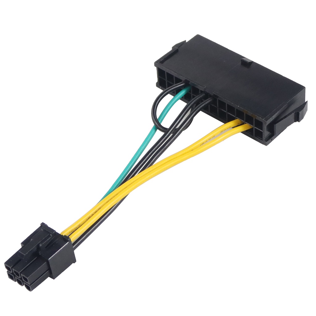 Dây Cáp Chuyển Đổi Nguồn XT-XINTE ATX 24Pin Sang 6Pin 24p Sang 6p 18AWG Cho Lenovo / DELL / Acer 3050 6 PIN