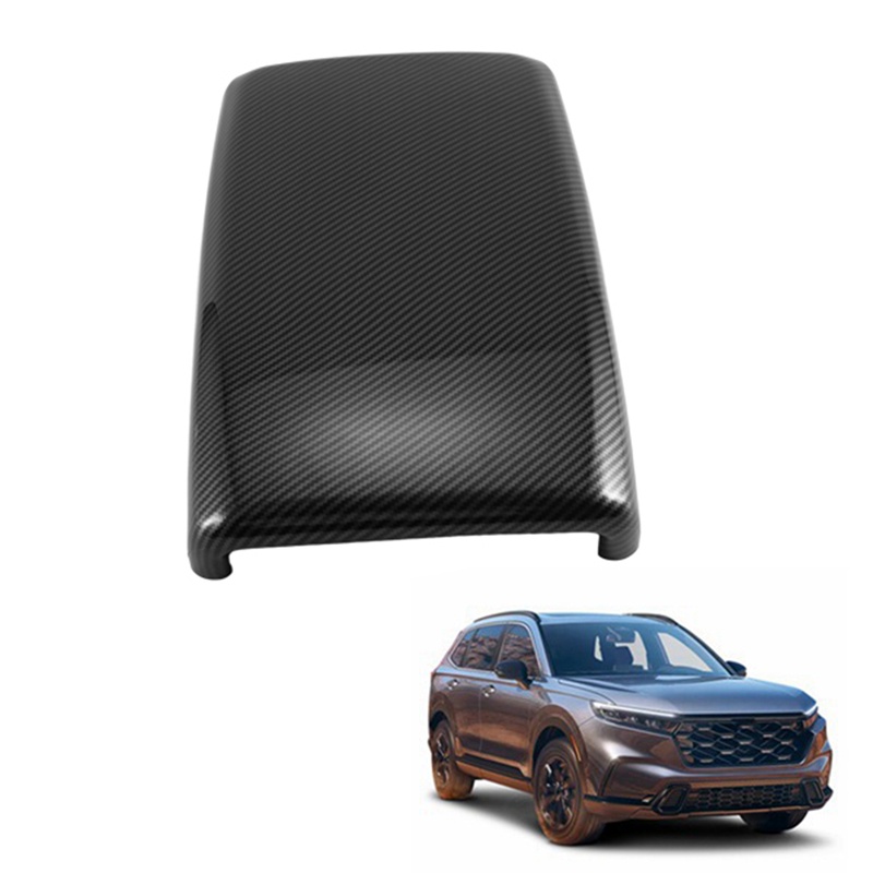 Miếng Dán Trang Trí Bảng Điều Khiển Trung Tâm Bằng Sợi Carbon Cho Honda CR-V CRV 2022 2023