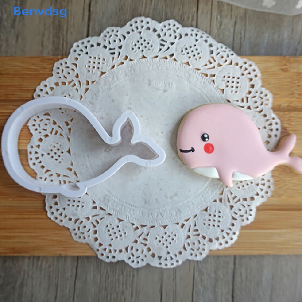 Bộ 8 Khuôn Cắt Bánh Quy Mini Hình Sinh Vật Biển