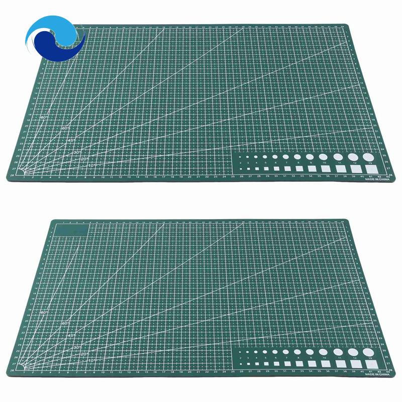 Set 2 Tấm Thảm Cắt Mô Hình 12Inch X 18Inch DIY