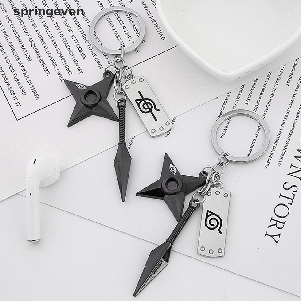 Móc Chìa Khóa Xe Hơi Ninja springeven Kunai Shuriken