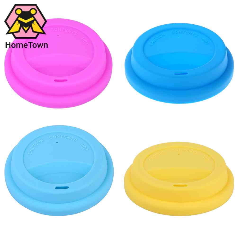 Nắp Đậy Cốc Nước Bằng Silicon Dày Dặn Cách Nhiệt Chống Bụi / Rò Rỉ Có Thể