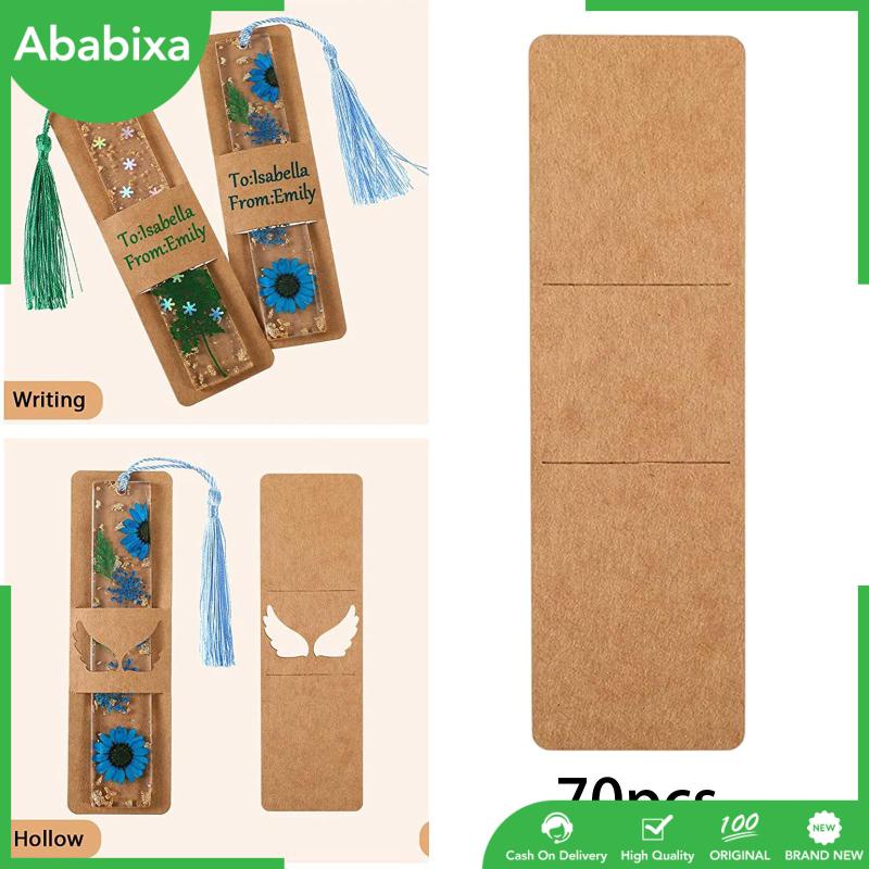 Giá Đỡ Đánh Dấu Trang Sách Bằng Giấy Kraft DIY Tiện Dụng